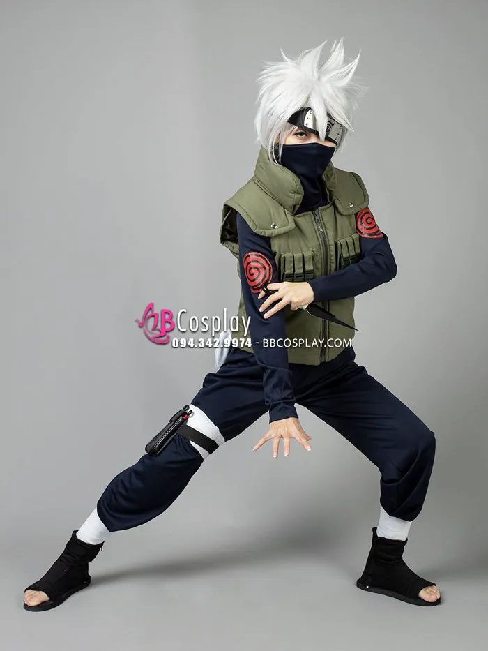 Thuê Đồ Cosplay Kakashi Naruto - Giá tốt