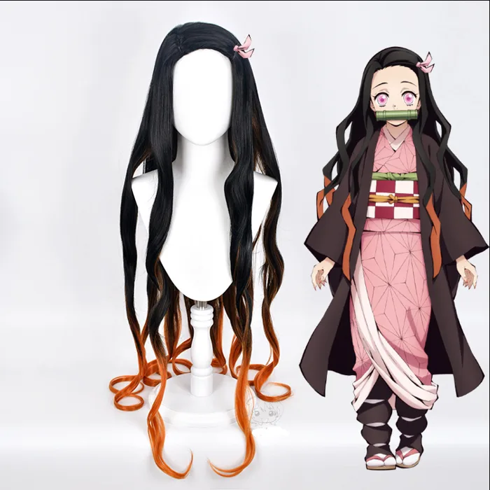 Nezuko Cosplay Anime Demon Slayer Kimetsu No Yaiba Trang Phục Hóa Trang & Phụ Kiện Kamado Kimono Đồng Nhất Quần Áo Halloween