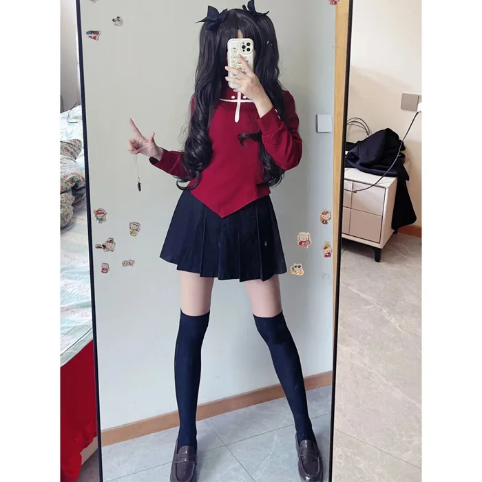 tohsaka rin cosplay fate cosplay tohsaka rin costume
