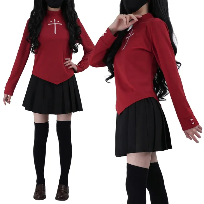 HOLOUN FSN Cosplay Fate Stay Night Rin Tohsaka Trang Phục Hóa Trang Hội Nghị Halloween Trang Phục Truyện Tranh | Shopee Việt Nam