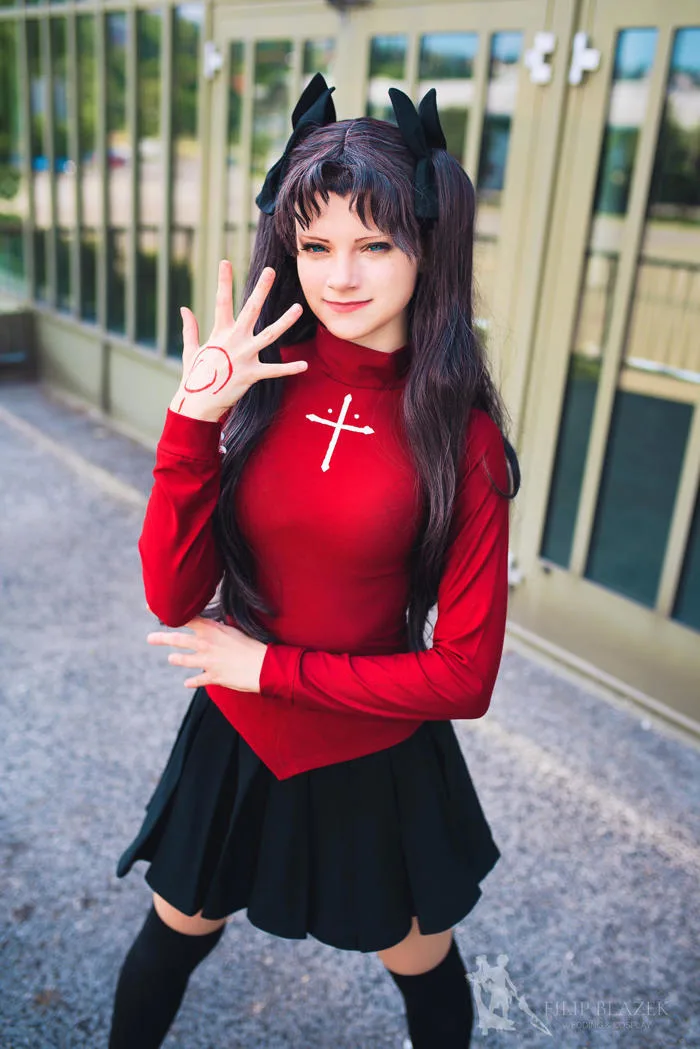 Fate/Stay Night - Rin Tohsaka cosplay by KayaKirkland on DeviantArt