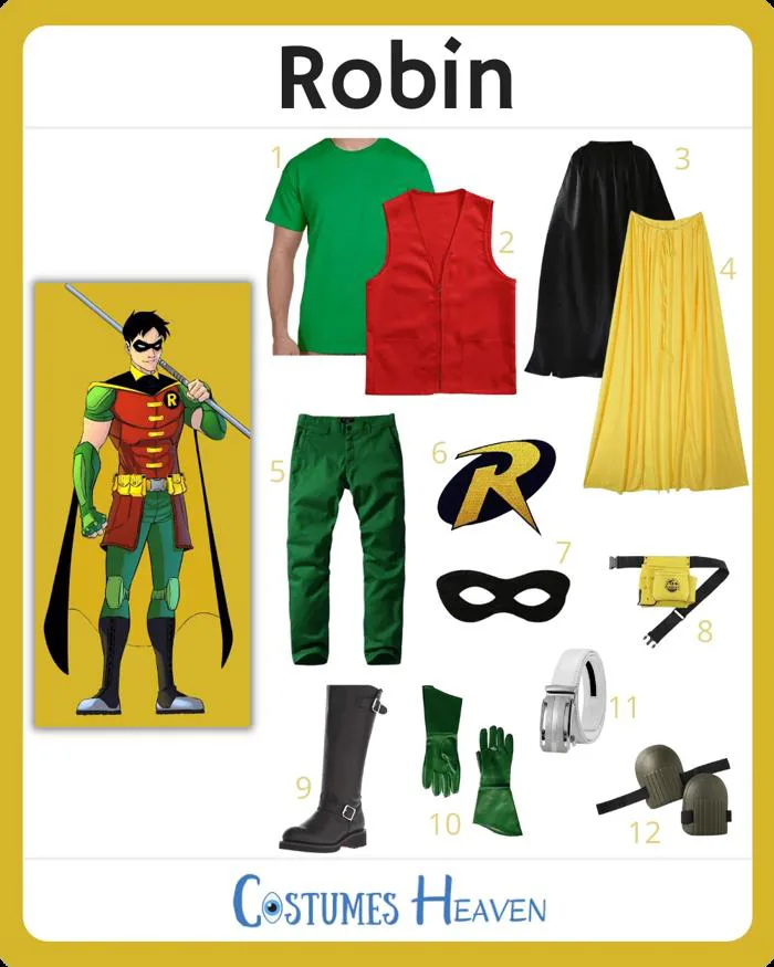 Robin Cosplay - Quda Halloween