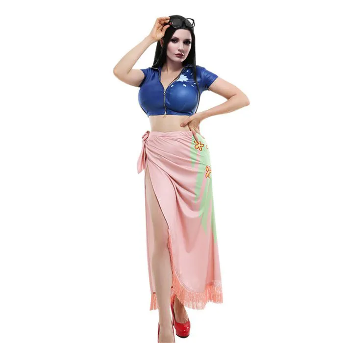 Mua Teilwenl Nico Robin Cosplay Costume for Women Anime Nico Robin Outfit  Dress trên Amazon Mỹ chính hãng 2026 | Fado