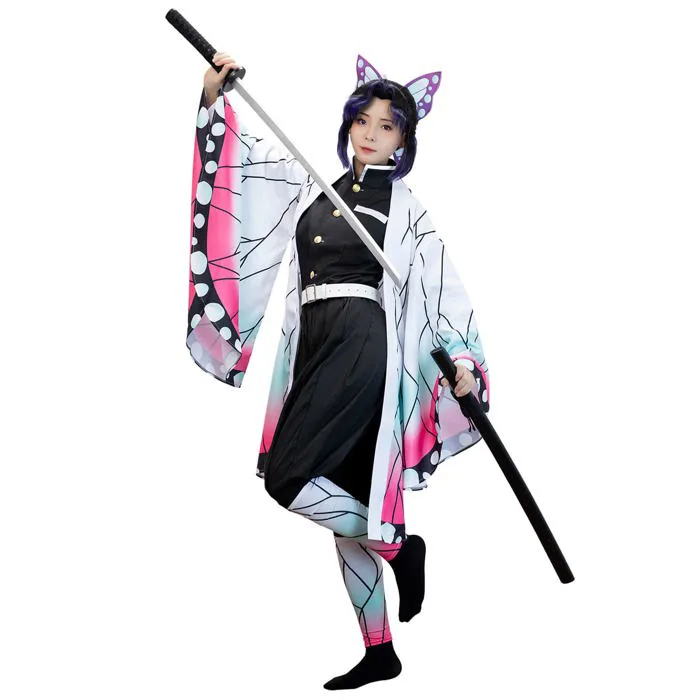 Mua Nuoqi Zentisu Tanjiro Cosplay Adult Giyuu Tomioka Outfit Shinobu Anime  Halloween Costume, Butterfly, Medium trên Amazon Anh chính hãng 2026 | Fado
