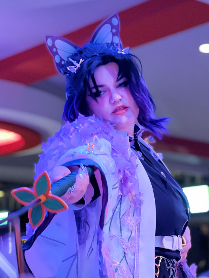 Cosplay! Shinobu (Demon Slayer), improving a pre-made costume - WeAllSew