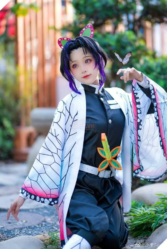 Cosplay Trùng Trụ Shinobu Kochou Đẹp Nhất Là Đây Chứ Đâu!