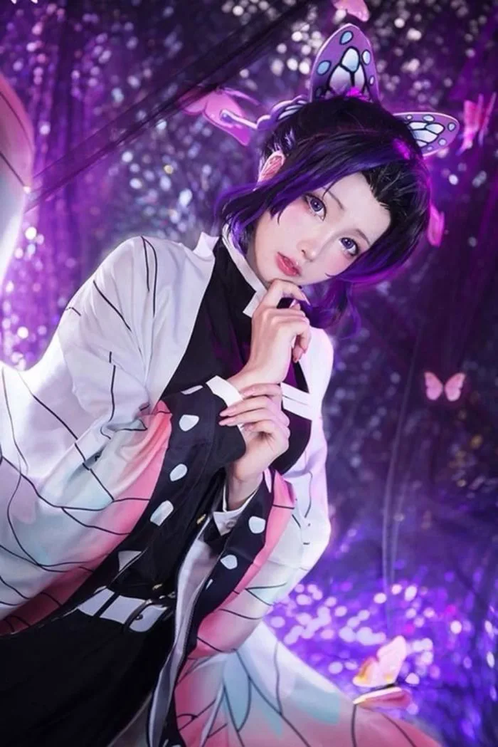 Shinobu Kochou Kimetsu no Yaiba Anime Cosplay Anime