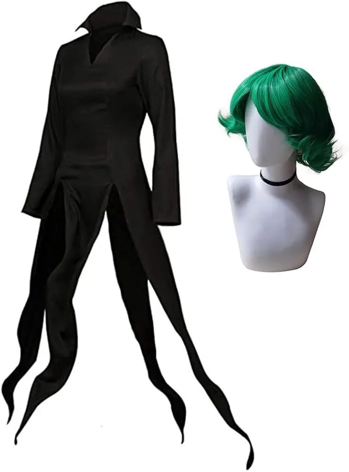 Xinchangda ONE PUNCH MAN Cosplay Outfit Set Tatsumaki Cosplay Halloween  Costume Woman Carnival Party Anime Clothes for Adult : Amazon.co.uk: Toys &  Games