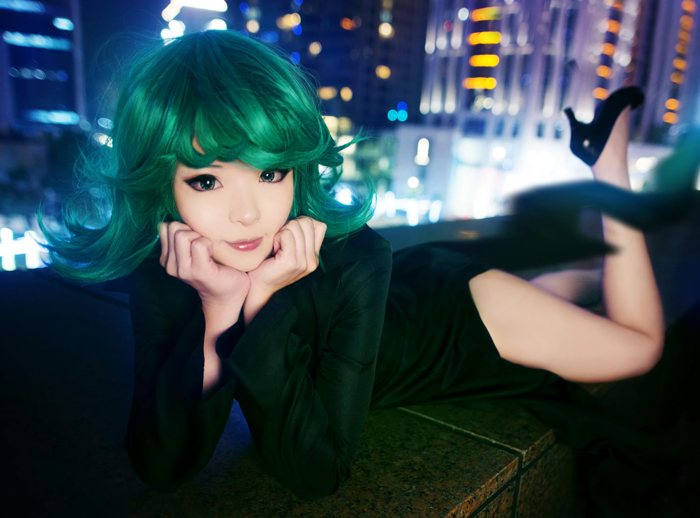 Tatsumaki Cosplay HD Wallpaper - One-Punch Man by Misa Chiang | 2400x1778 |  Wallpaper Abyss