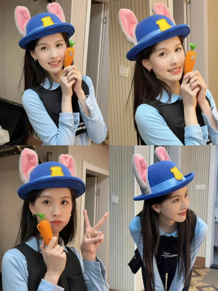 Trần Đô Linh cosplay thỏ Judy (Zootopia), làm nóng lại trend từng gây sốt Cbiz