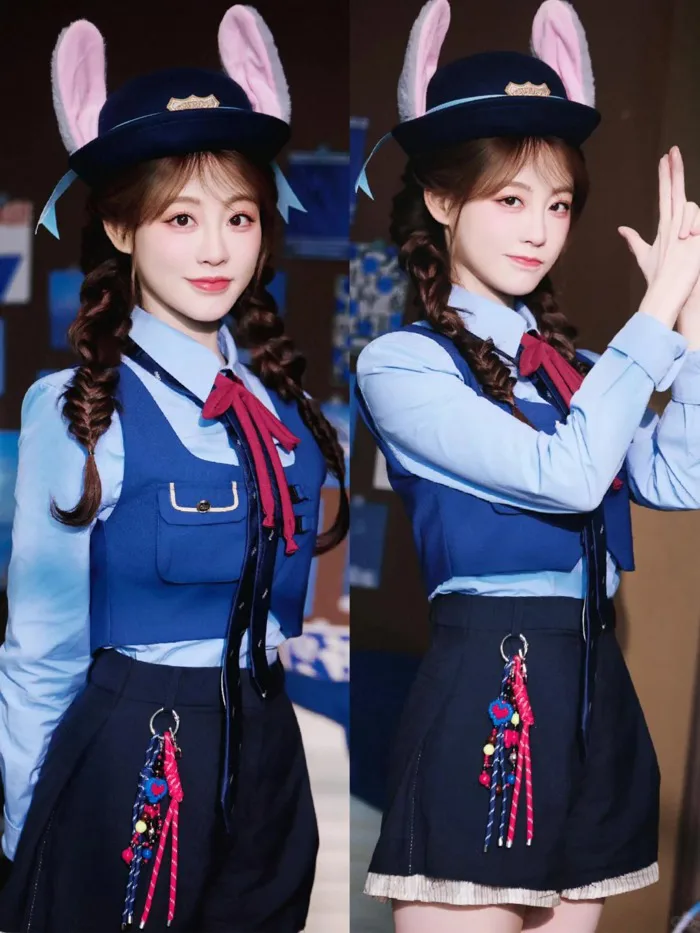 Trần Đô Linh cosplay thỏ Judy (Zootopia), làm nóng lại trend từng gây sốt Cbiz