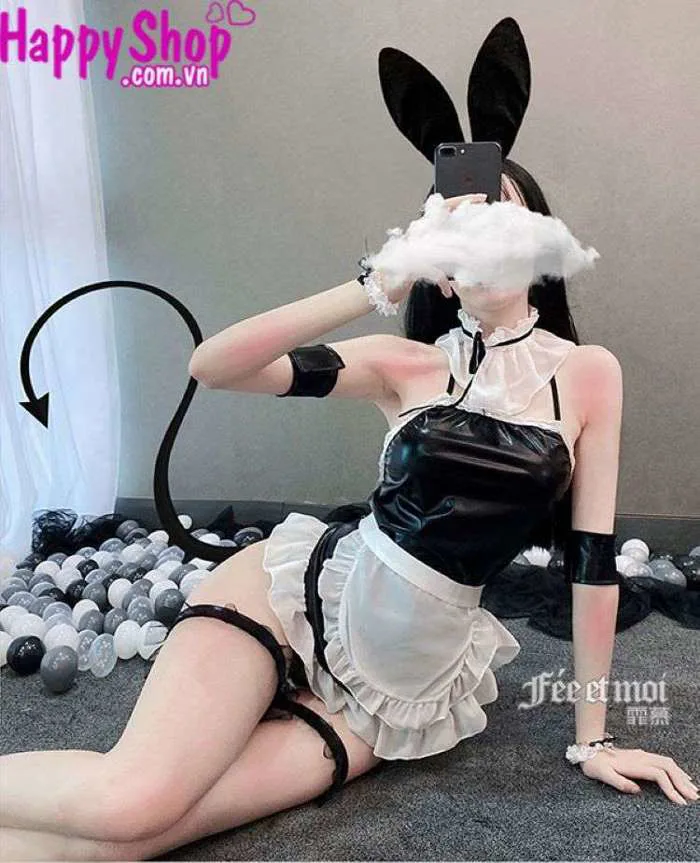 Cosplay thỏ Bunny hầu gái sexy TK3062 - Happyshop