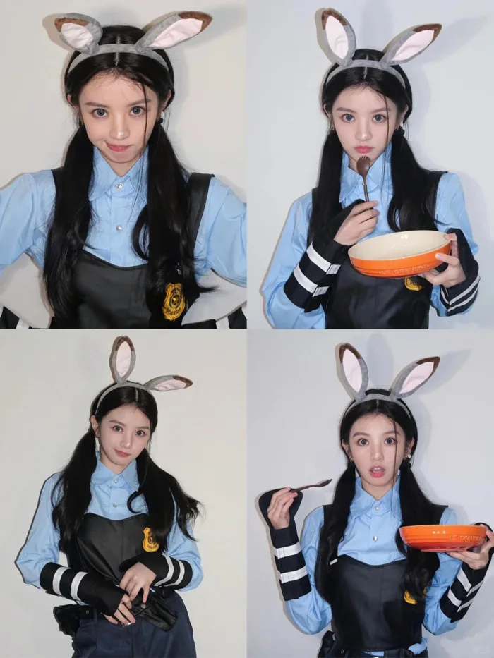 Trần Đô Linh cosplay thỏ Judy (Zootopia), làm nóng lại trend từng gây sốt Cbiz