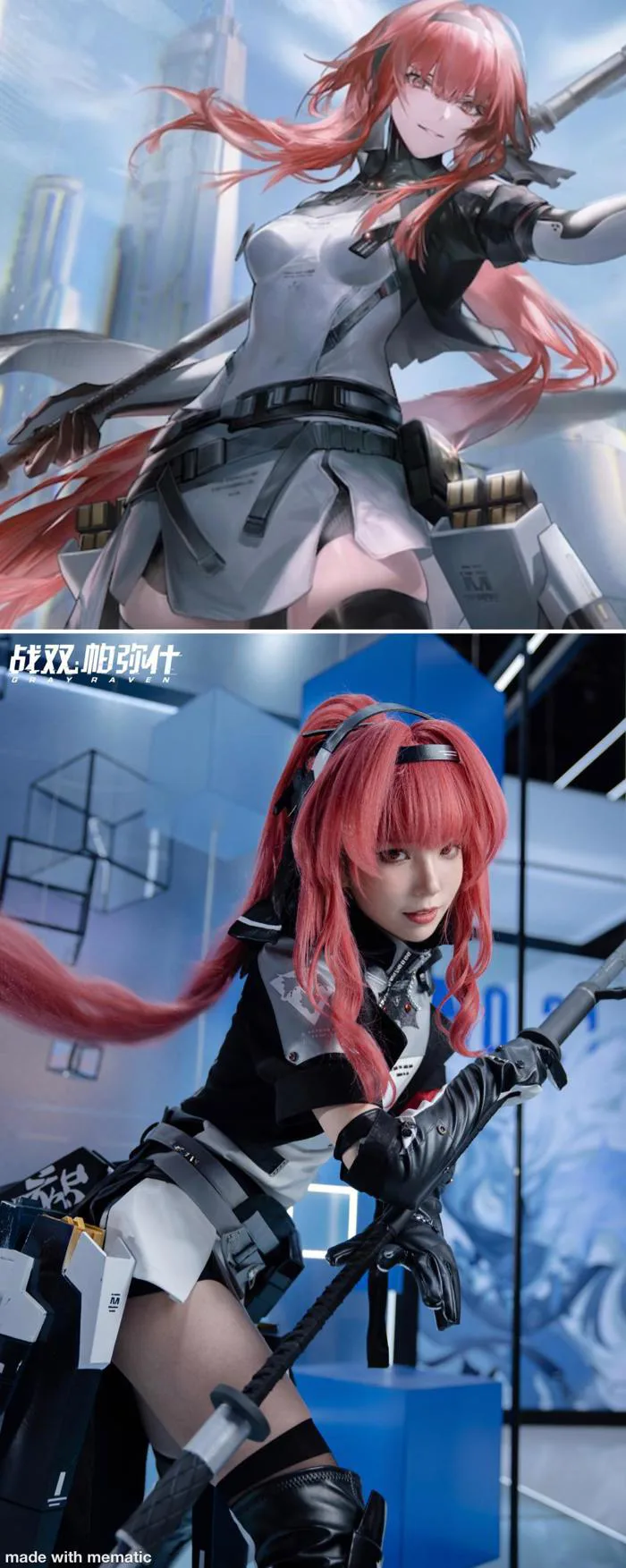 The Vera cosplayer from the Firefly ACG exhibition was literally born to play Vera, at least if we ever get a live action remake we'll know who to cast : r/PunishingGrayRaven
