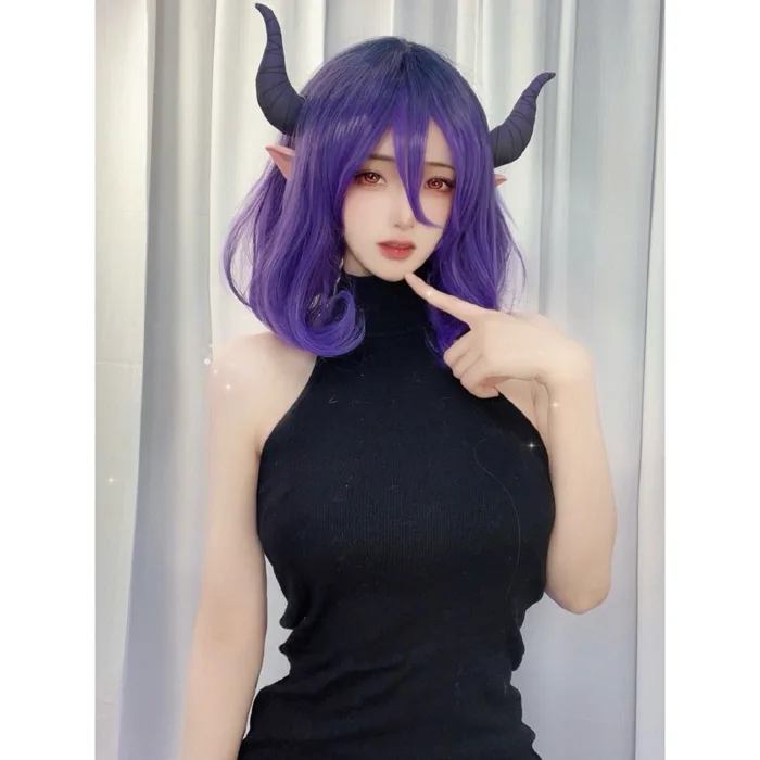Jual 【Lolicos】Ready Vermeil Cosplay Costume Kinsou No Vermeil Vermeil in  Gold Dress Black Hitam Kostum Wig Set Bando Ekor | Shopee Indonesia