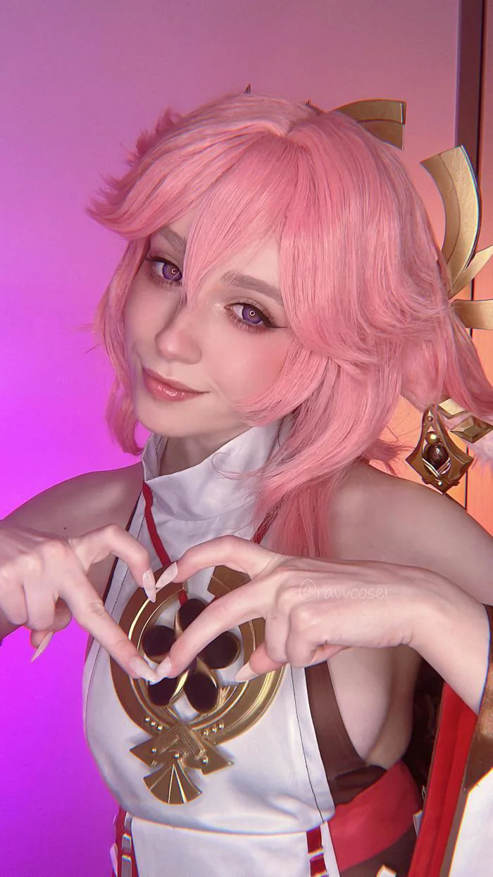 Yae Miko cosplay by me! : r/Genshin_Impact