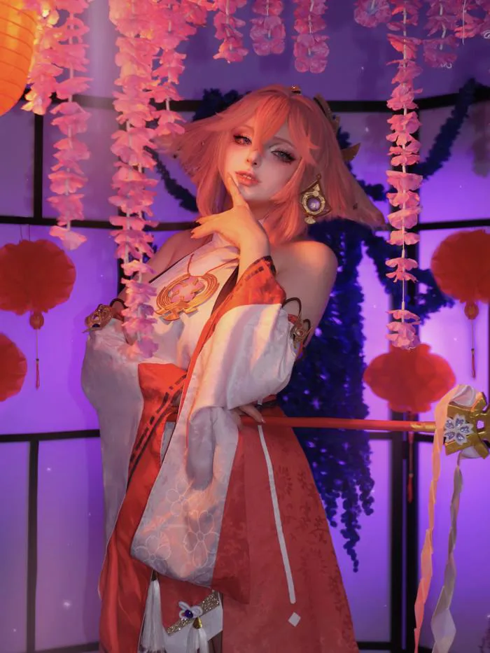My Yae Miko cosplay : r/Genshin_Impact