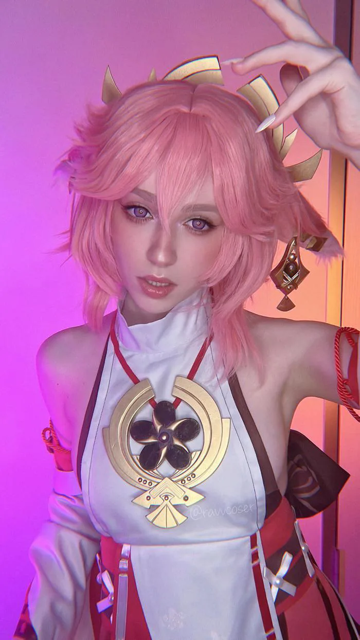 Yae Miko cosplay by me! : r/Genshin_Impact