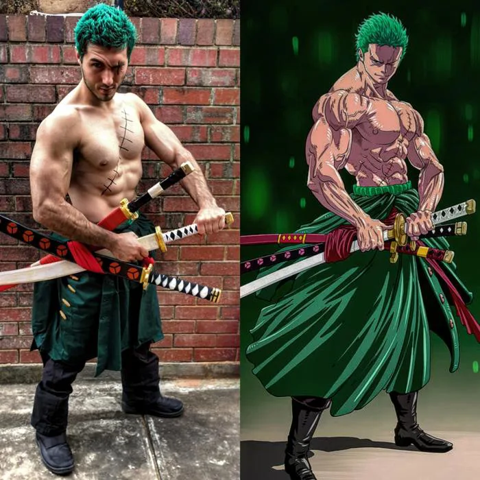 My Zoro Cosplay for Halloween : r/OnePiece