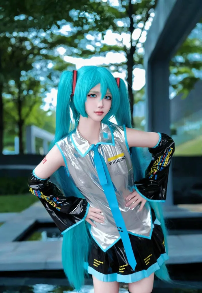 Loạt ảnh cosplay Miku xinh như bước ra từ truyện tranh