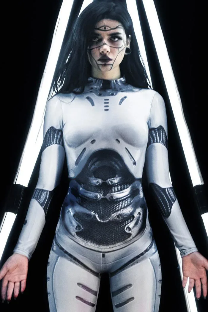 Buy Sexy Cosplay Costume for Women, Adult Robot Halloween Costume, Cosplay Bodysuit, Cyberpunk Costume, Halloween Costume Women, Sci Fi Clothing Online in India - Etsy