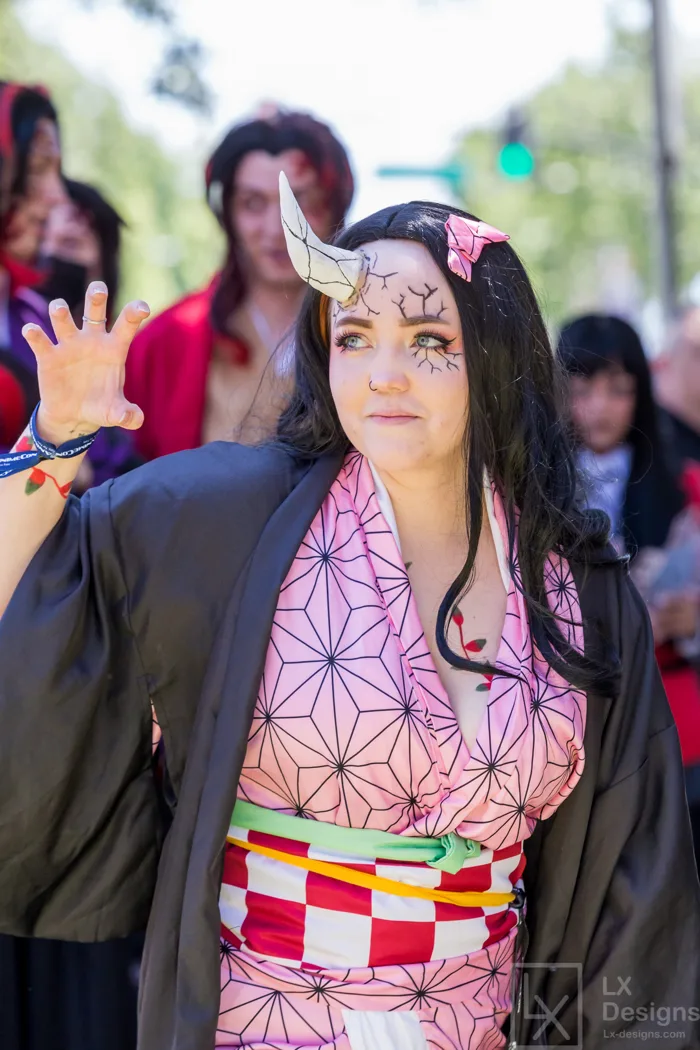 File:Cosplay of Nezuko Kamado from Demon Slayer Kimetsu no Yaiba at FanimeCon 2023 (53055828249).jpg - Wikimedia Commons