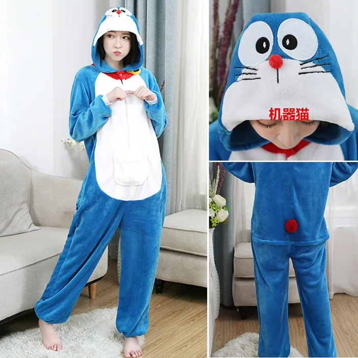 Trang phục cosplay nhân vật hoạt hình Kigurumi Doraemon dành cho nam và nữ | Shopee Việt Nam