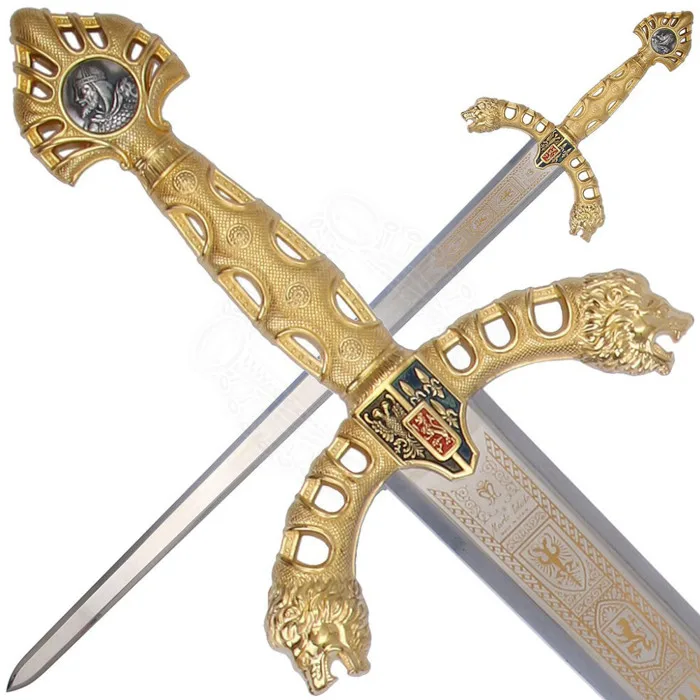 Durandal the Sword of Roland | Gold Plated Legend | Outfit4Events
