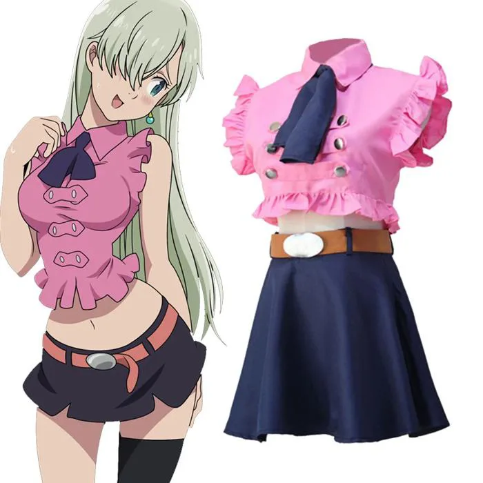 Seven Deadly Sins Elizabeth Liones Costume Set | Hobby Maniaz