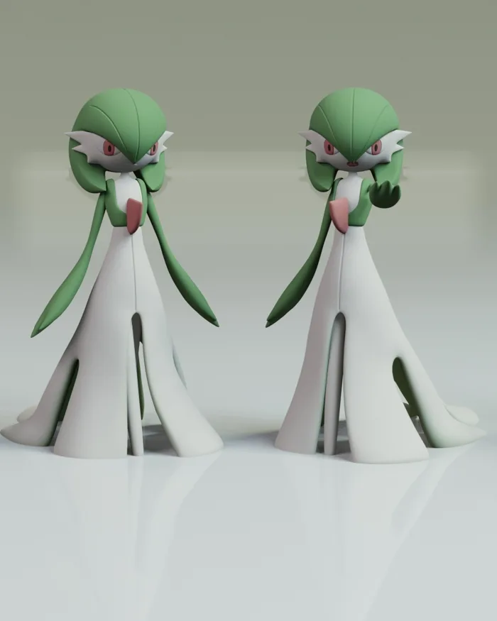 🐉 Gardevoir Pokemon Fanart・ STL File for 3D printing・Cults