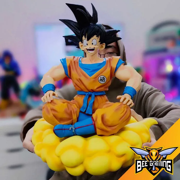 Mô hình trang trí Dragon Ball - Goku cưỡi mây - 37CM