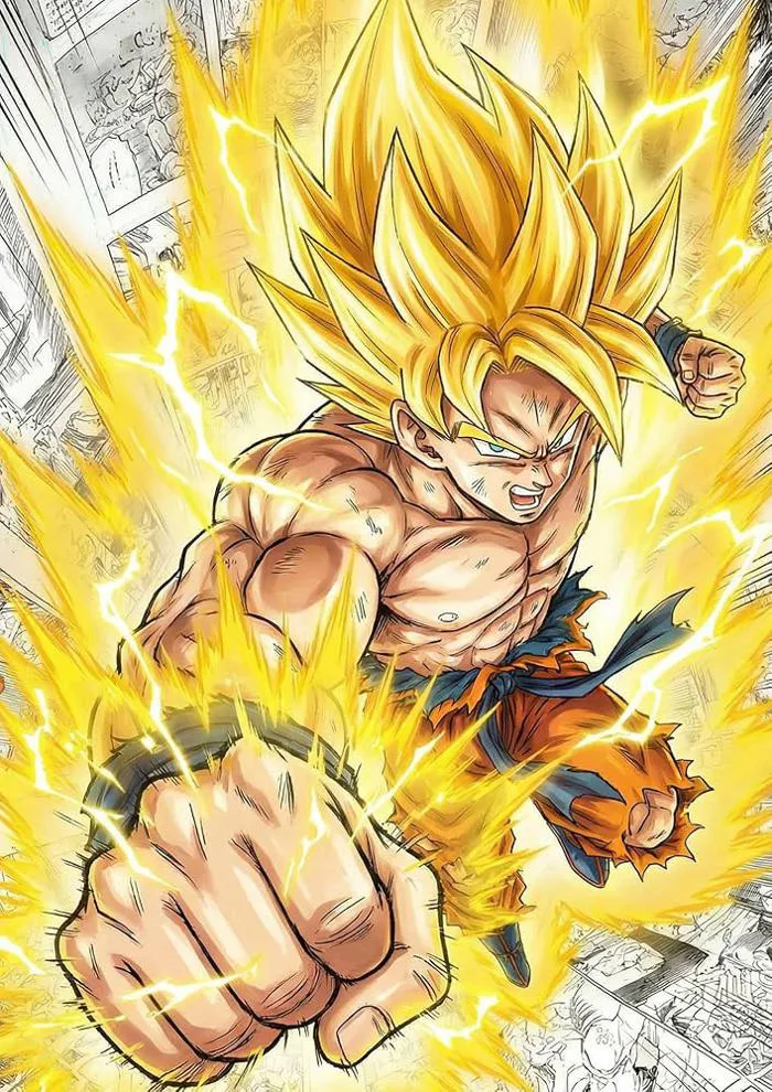 Mangamuse | Dragonball Super | Son Goku Poster | Popular Character | Dragon  Ball Anime Poster | Anime Wall Decor Poster | 350GSM Premium Matte Finish  Paper (A4_(29.7 x 21cm), Goku) : Amazon.in: Home & Kitchen