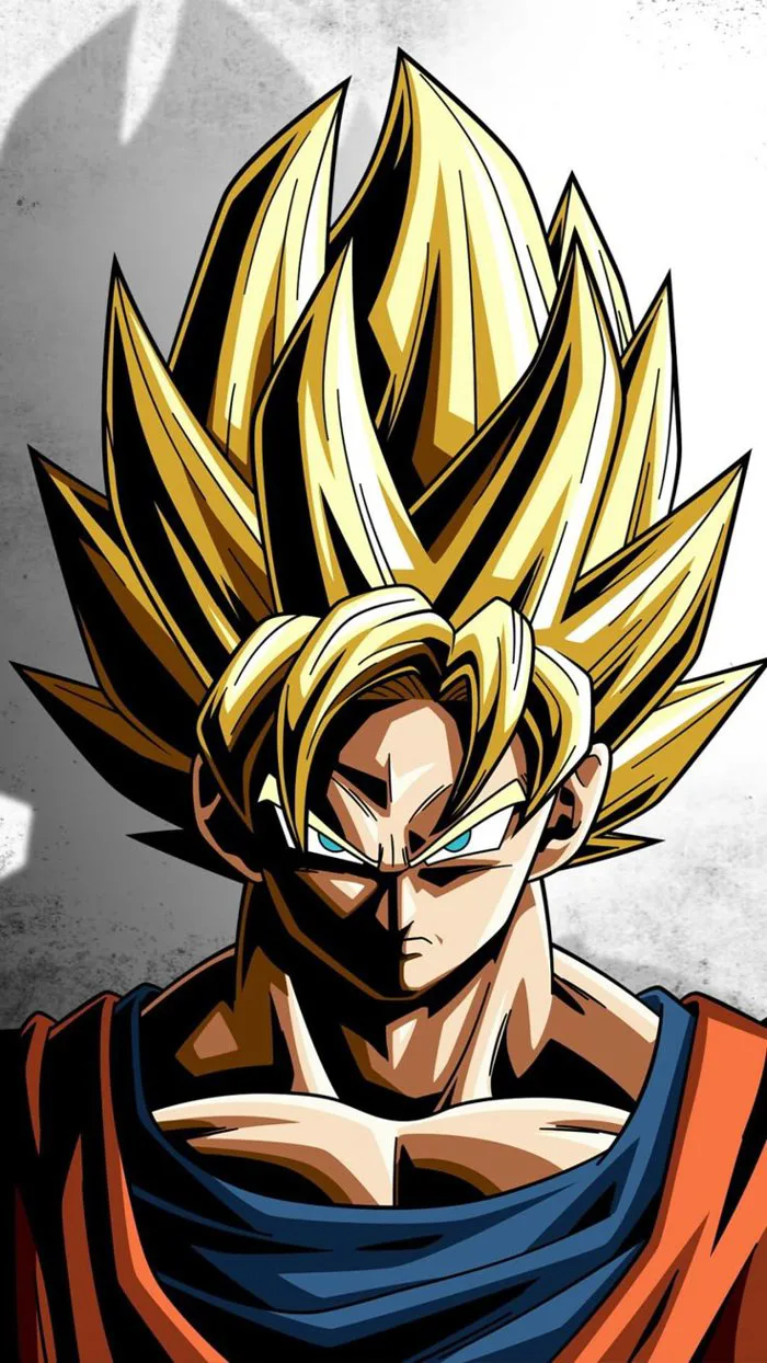 HD wallpaper: Son Goku from Dragonball anime character, Dragon Ball Z,  portrait display
