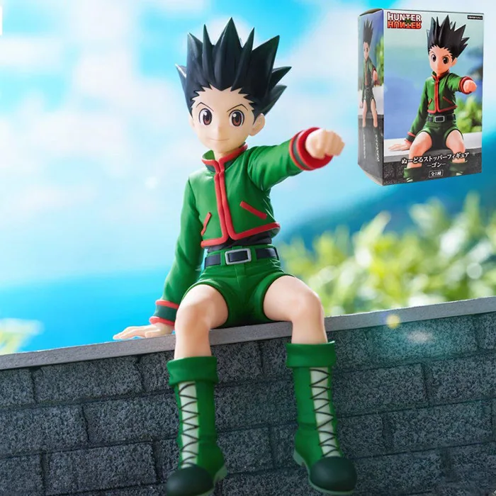 13cm Hunter x Hunter Gon Freecss Anime Hình Mì Chặn Killua Zoldyck Nhân Vật Hành Động Đồ Chơi Mô Hình