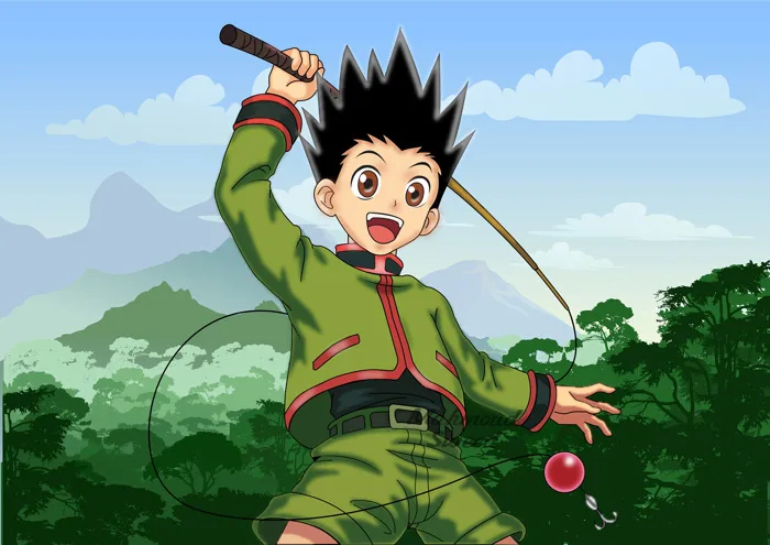 Gon Freecss ( Vector) (1) | Images :: Behance