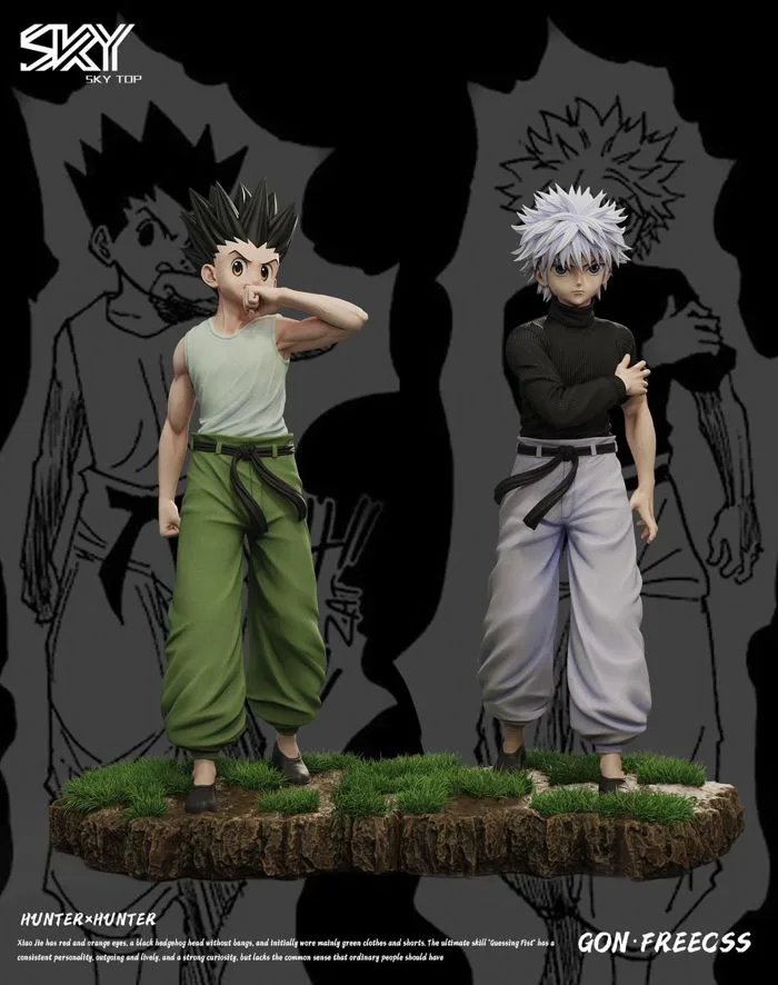Sky Top Studio - Killua Zoldyck & Gon Freecss - Hunter x Hunter