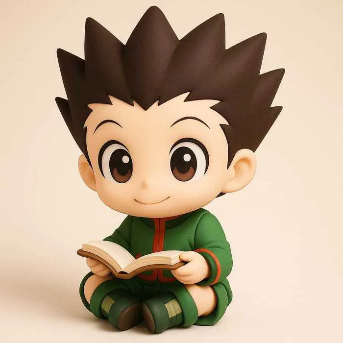 🏹 Gon Freecss hunter x hunter super chibi and cute・ STL File for 3D printing・Cults