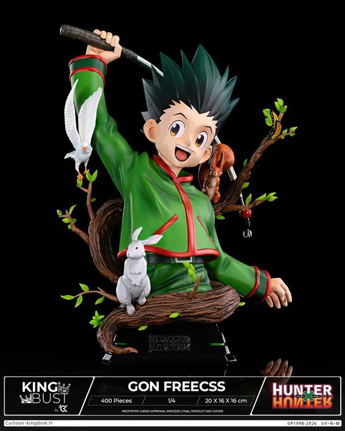 Hunter x Hunter - Gon Freecss Bust | 1:4 Resin Statue | by Cartoon Kin – HandsomeCake Goodies