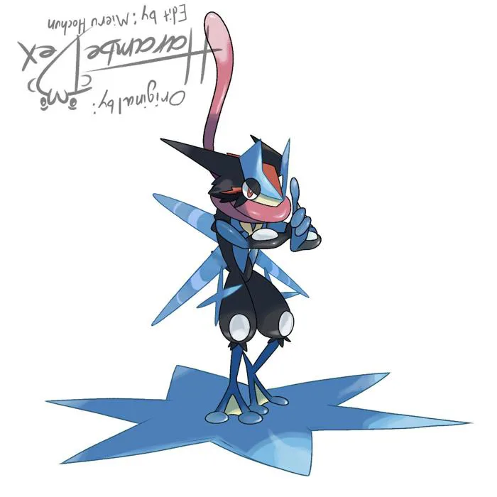 Mày nghĩ Ash-Greninja có thể Mega tiến hóa trên cả sự biến đổi liên kết không? (Đăng bởi MeiruHochun trên Twitter) : r/pokemonanime