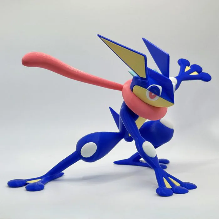 Mô hình Greninja in 3D – Pokémon ninja huyền thoại hệ Nước Bóng Tối - Giftstore.vn
