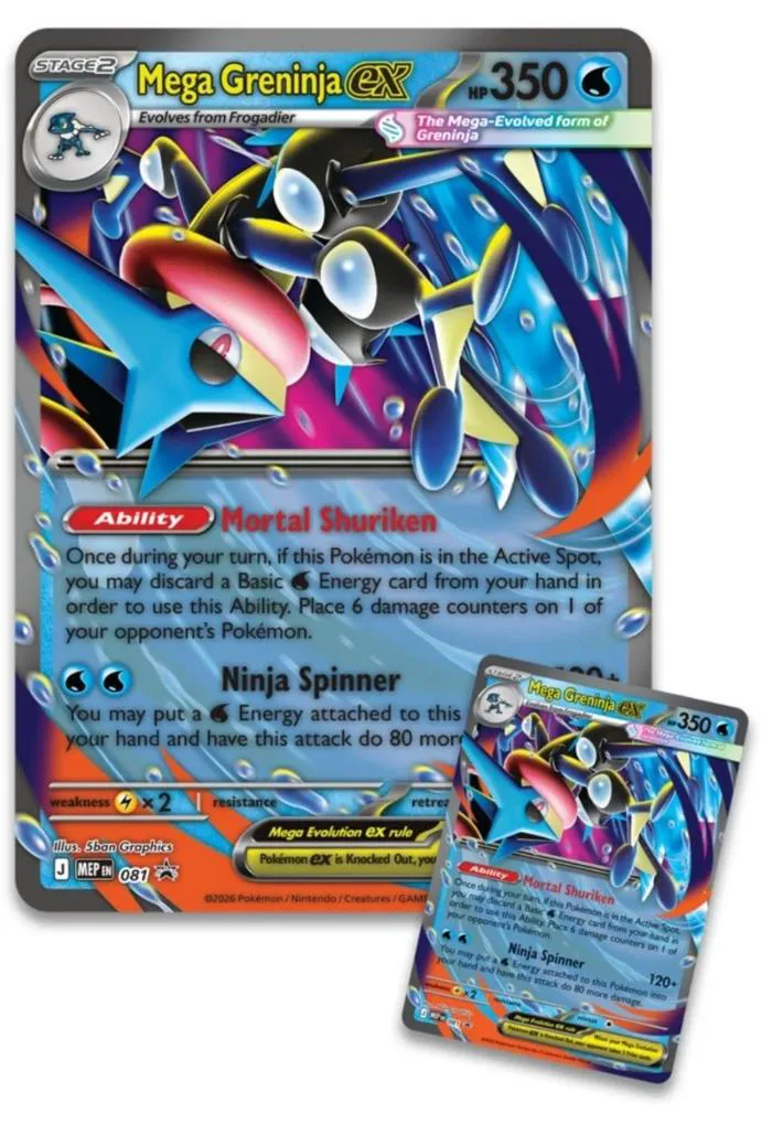 Pokemon TCG: Mega Greninja EX Premium Collection