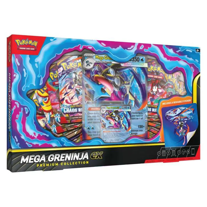 Pokémon TCG: Mega Greninja ex Premium Collection – KEEPSAKE by GSC