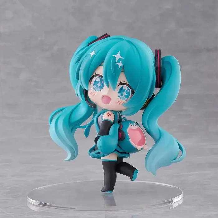 Hatsune Miku Chibi Figure UWA Series Soft Fluffy Anime Bag Charm Collectible | eBay