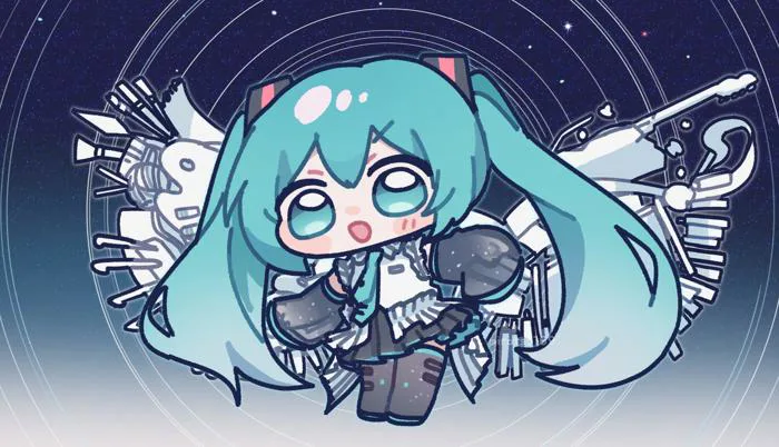 Miku Chibi kỷ niệm 16 năm : r/hatsune