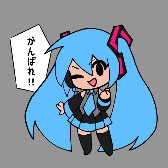 Hatsune Miku Chibi by Uriel13Gamer on Newgrounds