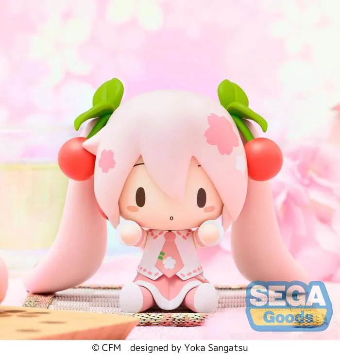 Hatsune Miku - Fuwa Petit Chibi Figure Sakura Miku 8 cm