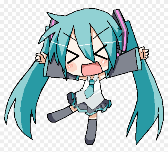 Main Image Chibi Miku San By Artemis - Anime Chibi Hatsune Miku - Free Transparent PNG Clipart Images Download