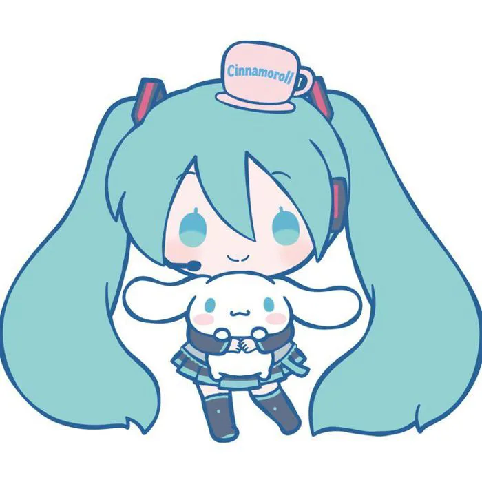 app icon ☕️ | Miku hatsune chibi, Cute drawings, Hatsune miku