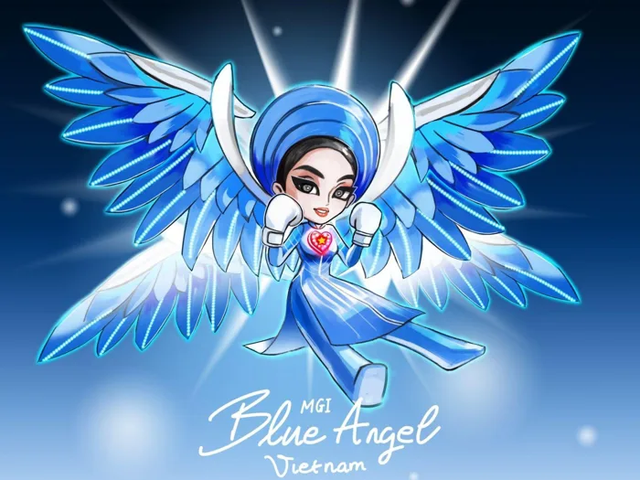 Hoa hậu Hòa bình Thùy Tiên qua nét vẽ chibi của người trẻ