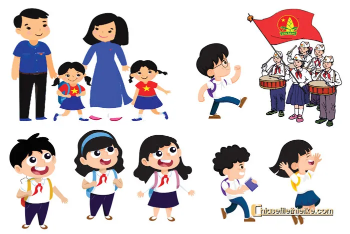Chibi Học Sinh Chibi Học Sinh